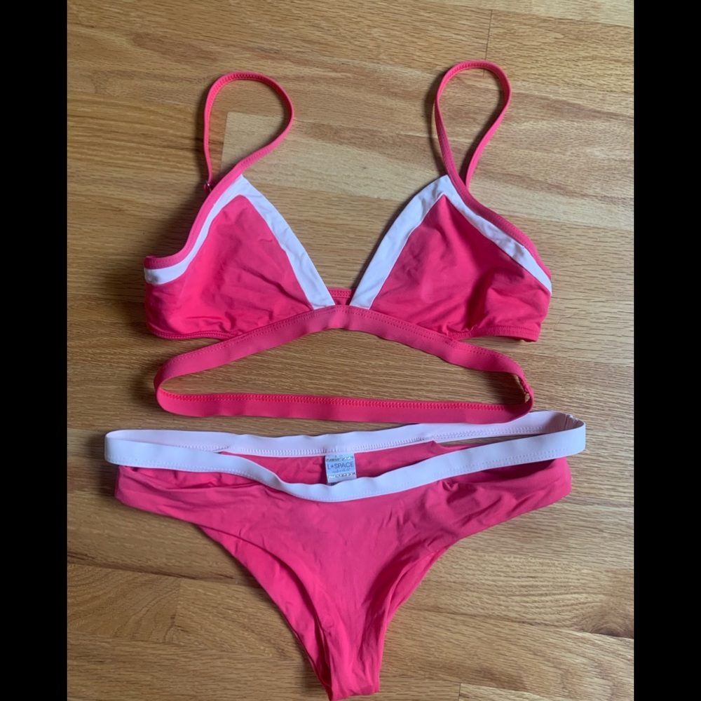 L*Space Pink Bikini
